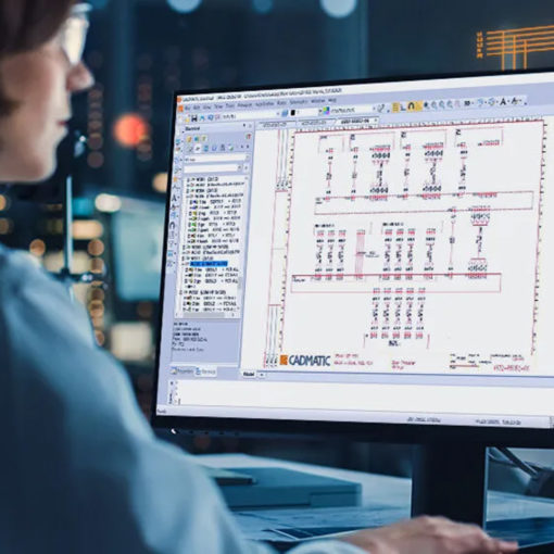 Testo ALT immagine principale Progettazione elettrica e automazione con CADMATIC Electrical