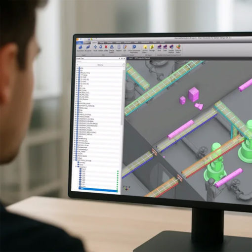 Progettazione 3D di impianti e allestimenti navali con CADMATIC Outfitting